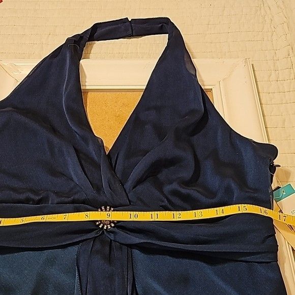 NWT Maggy London Ombre halter dress size 16 - Picture 9 of 11